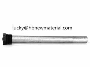 Quality Magnesium Sacrificial Water Heater Anode Rod AZ31 Casting Metal Parts wholesale