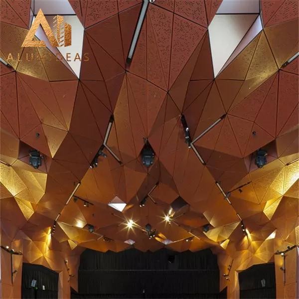 Aluminum ceiling panels