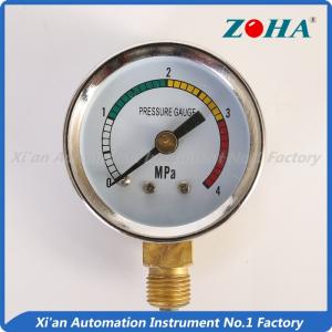 China panel mount pressure gauge on sale