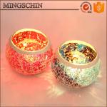 Tea Light Candle Holder Dome Shaped Porcelain 1 Color Pillar Holder