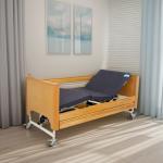 Comfortable and Sturdy Wooden Medical Bed for Home Care of Elderly Patients