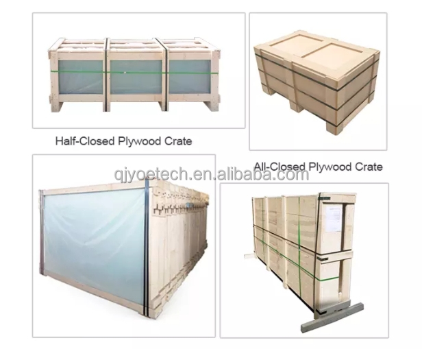 Tempered Laminated Safety Glass for Building Skylight Curtain Wall in Fine Polished Edge