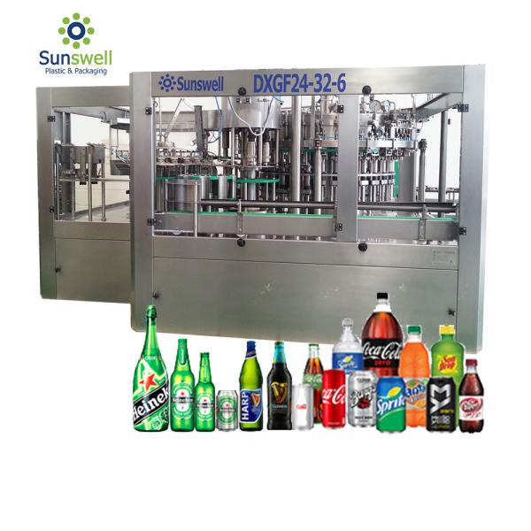 Cheap Juice Carbonated Drink Water Bottle Filling Machine Aluminum Tin Can Making Machine for sale