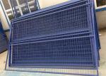 6*10ft Size Metal Base mesh spacing 2"x4" Canada Temporary Fence Panels diameter