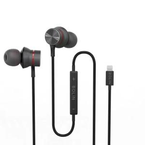 Quality Private Mold ANC Wired Earphones MFI Lightning Earphones With Patent wholesale