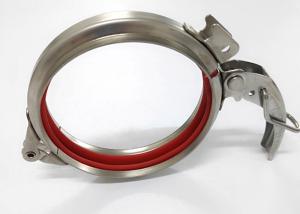 Quality 1mm Thickness Quick Release Pipe Clamp Duct System Ss304 Rapid Lock wholesale