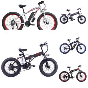 Quality Integrated Battery Fat Tire Folding Electric Bike 6061 Alu Frame wholesale