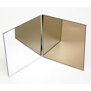 Quality SGS Flexible 4'×8' Rose Gold Mirror Acrylic Sheet wholesale