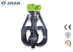 Hydraulic Rotary Orange Peel Grapple , Long Durability Rock Grapple For