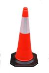 Saudi Standard 75cm Road Work Safety Cone