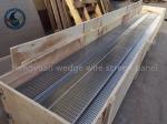 Straight Grating Wedge Wire Screen Panel Stainless Steel 316l 3mm Slot