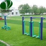 25mm Colorful Artificial Grass / Purple Fake Grass 16800 Density Ornamental