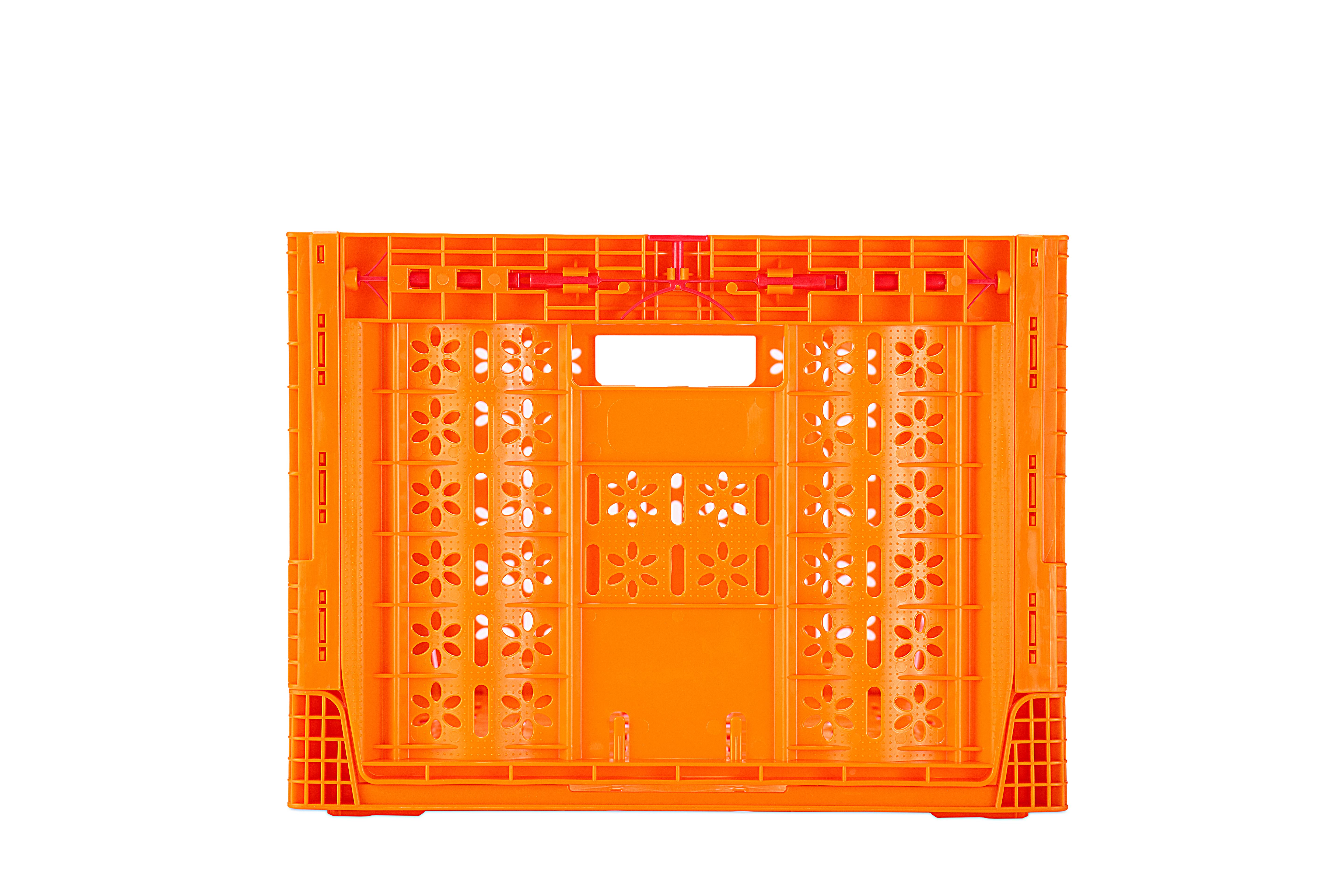600x400x300mm Stackable Mesh Crate for Organized and Space-Saving Vegetable Storage