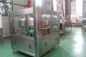 Quality Volumetric Bottle Vial Filling Aluminum Canning Equipment With Bottle Washing wholesale
