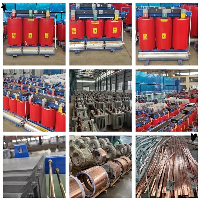 Three Phase Cast Resin Insulation Dry Type Distribution Transformer 1250kVA