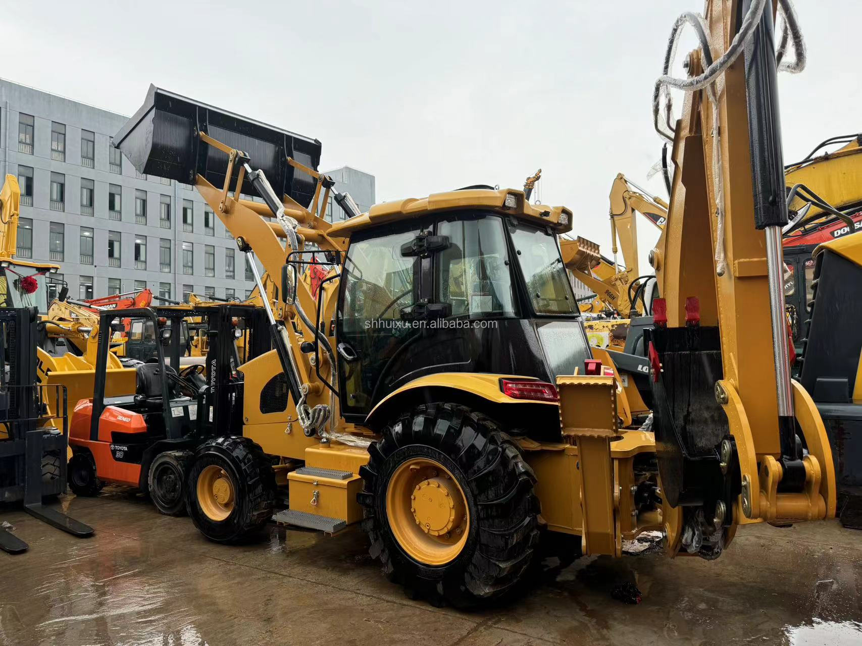 used construction machinery cat 420f/ original paint cheap price cat 420f for sale