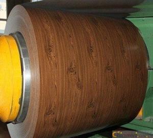 Quality wood color prepainted Steel Coil wholesale