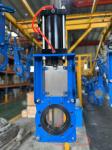 2-48 Inches Knife Gate Valve Manual Operation Alloy Steel Body for Power
