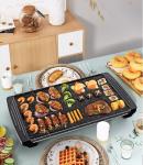 56*25cm Electric Cooking Pan for Kitchen BBQ Barbecue Non-stick and Scratch