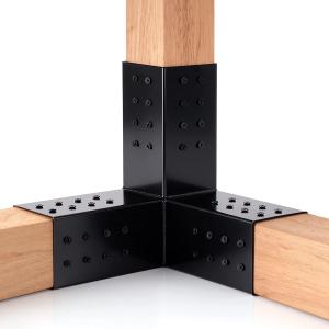 Quality Customized Metal Bracket Laser Cutting Sheet Metal Stamping Parts for Oem Pergola wholesale