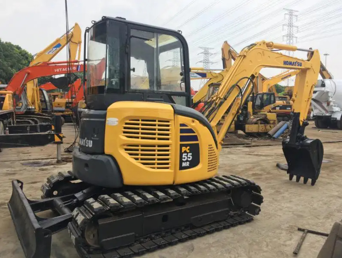 100% Japan Used Komatsu Excavator Pc55mr 2 /3 /4 /5 /6 /7 /8 Ton