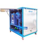 Double-Stage Vacuum Dielectric Oil Filtration Machine with Gas Spring Support
