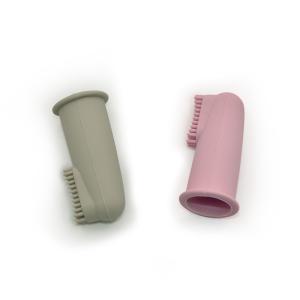 Quality Food Grade Silicone BPA Free Molars Teether Finger Toothbrushes wholesale