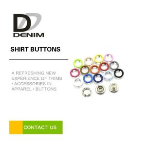 Quality Electroplate, Paint Ring Snap Buttons Nickel - Free Silver Metal wholesale