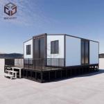 Grade 8 Earthquake Resistance 20FT Premade Houses with Broken Bridge Aluminum