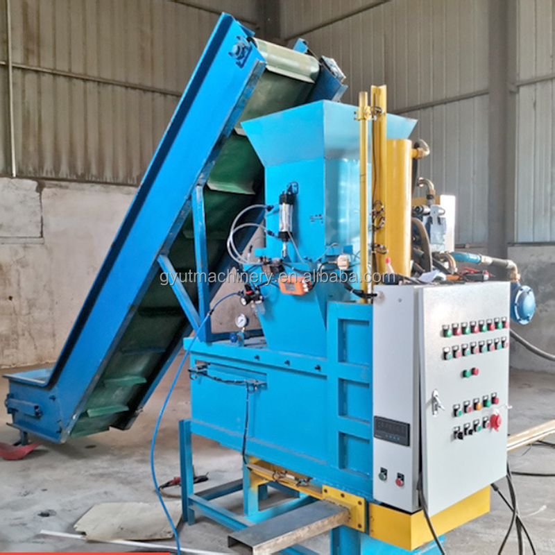 Automatic Press Baler for Old Clothes Horizontal Hydraulic Carton Compress Baler Machine