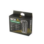 XTAR MC2 2-slot usb intelligent charger XTAR 18650 universal li-ion dual battery