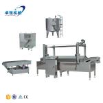 250kg/h Stainless Steel Fried Nacho Corn Chips Snack Food Production Line for