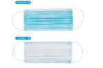 Antibacterial Disposable Surgical Face Mask , Medical Non Woven Fabric Face Mask