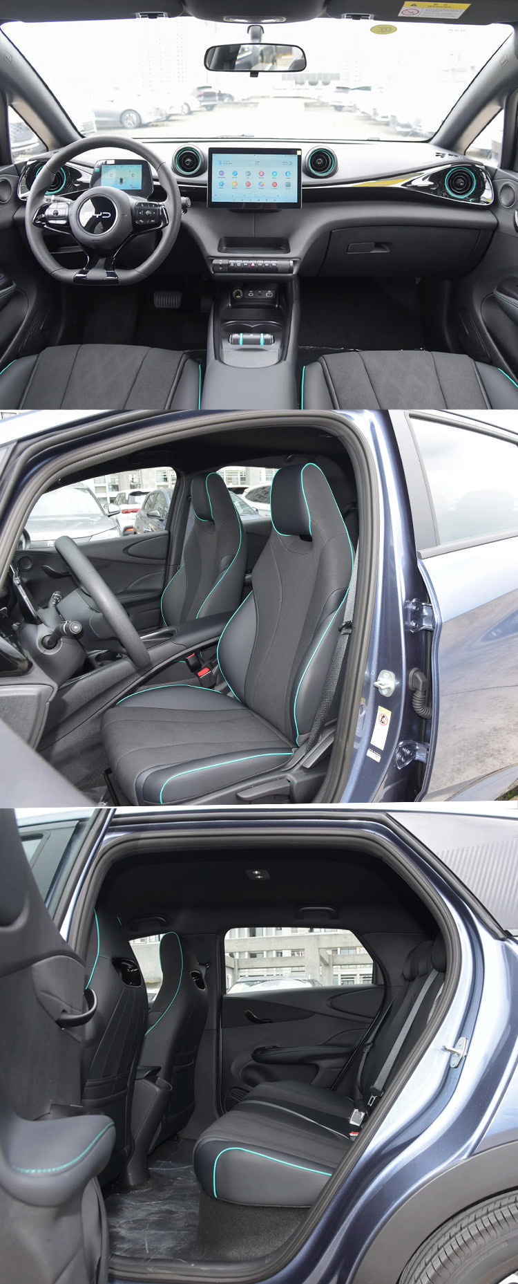 2025 BYD Dolphin Electric SUV with Leather Seats and Electric Rearview Mirror Adjustment