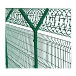 Low Carbon Steel Wire 3D Fencing Heat Treated and Pressure Treated Wood