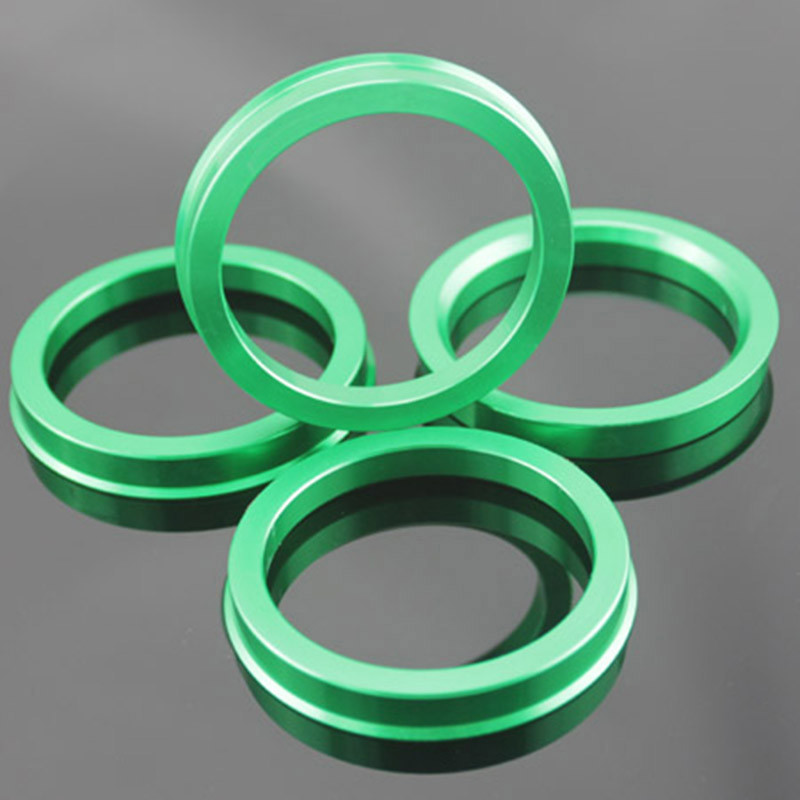 CNC Super Thin Aliuminum Wheel Hub Centric Rings With Anodize Coatings OD73.0 ID60.1
