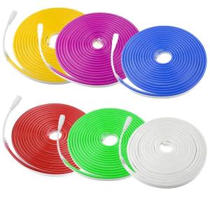 Quality SMD2835 LED Neon Strip Light Flexible PVC RGB Waterproof With 12V 110V 220V wholesale