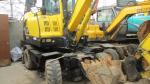Used Mini Wheel Excavator Hyundai R60W-7 New arrvial