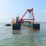 8 Inch River Hydraulic Small Sand Dredge For Gold Cutter Suction