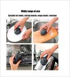 Round Stainless Steel Cleaning Ball Kitchen Cleaning Stainless Steel Scrubber