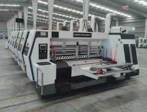 Quality Flexo Printer Slot Die Cut Carton Box Manufacturing Machine Computerized wholesale