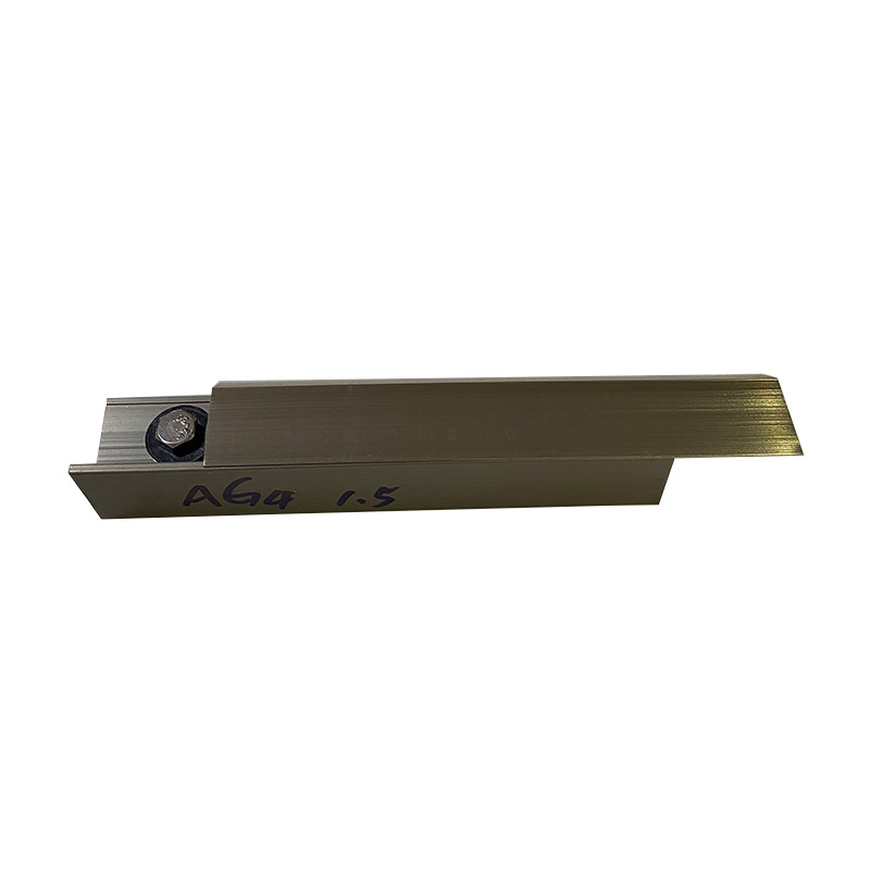 White / Black Aluminium Rail Track With Heavy Duty Load Capacity