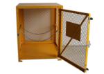 Desk Top Half Height Propane Tank Safety Cage , Gas Bottle Enclosure 31” W X 30”