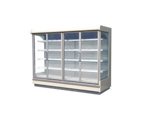 Quality Vertical Refrigerated Food Display Cabinets Supermarket Refrigeration Equipment For R404A wholesale