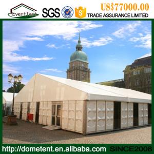 Quality Aluminum Prefabricated Portable Wedding Party Tent / Outdoor Warehouse Tent wholesale