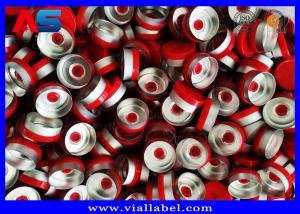 Quality 20# Flip Off Cap For 10mL Glass Vials Bottles Purple / Blue / Red / Black / White / Pink wholesale