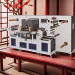 80m/Min High-Grade Full Automatic Flatbed Label Die Cutting Machine For Film And