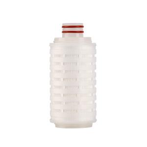 Quality Liquid Filtration GF 0.45um 1um 3um 5um 10um 20um Membrane Micron Pleated Filter Cartridges For Drinking Water wholesale