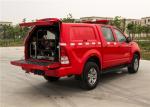Water Mist Light Fire Truck 57L Fuel Tank With Super High Pressure Extinguishing