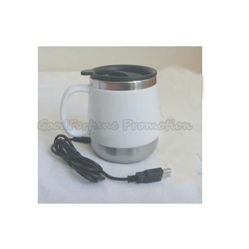 Promotion usb ceramic car travel stainless steel Electrothermal cup mug water